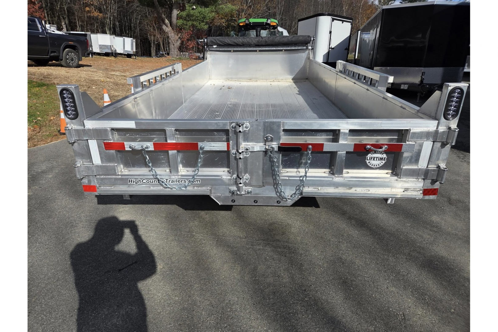 New 2026 High Country Trailers 7x16 14000lb gvwr dump trailer with ramps and tarp kit Dump Trailer