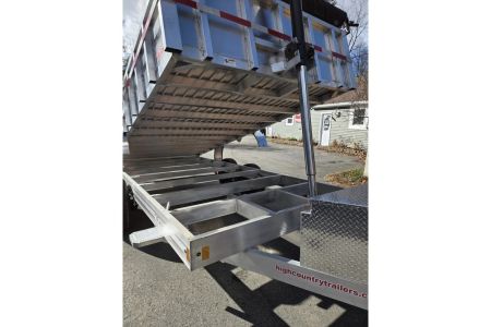 New 2026 High Country Trailers 7x16 14000lb gvwr dump trailer with ramps and tarp kit Dump Trailer