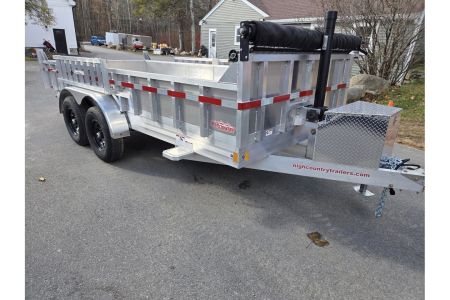 New 2026 High Country Trailers 7x16 14000lb gvwr dump trailer with ramps and tarp kit Dump Trailer