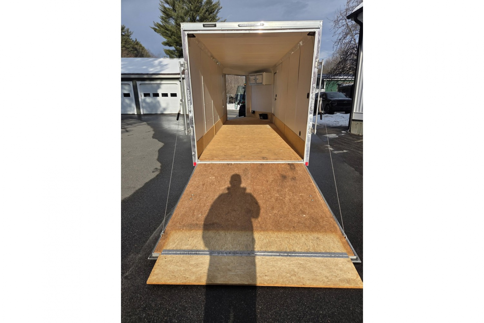 New 2023 Rance Aluminum Trailers 7x20 aluminum snowmobile trailer 3 or 4 place left over wit extra height and upgrades Snowmobile Trailer