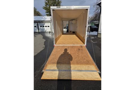 New 2023 Rance Aluminum Trailers 7x20 aluminum snowmobile trailer 3 or 4 place left over wit extra height and upgrades Snowmobile Trailer