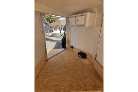 New 2023 Rance Aluminum Trailers 7x20 aluminum snowmobile trailer 3 or 4 place left over wit extra height and upgrades Snowmobile Trailer