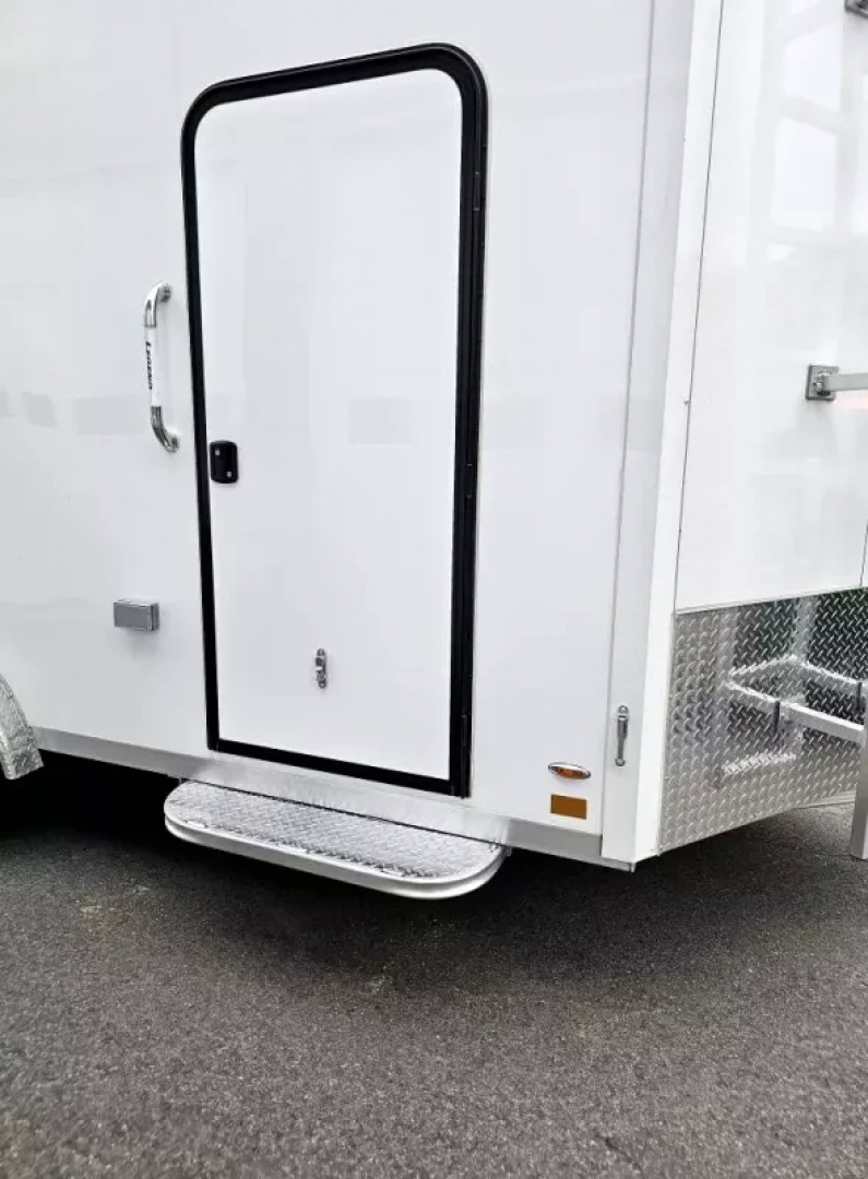 New 2025 8x16 Premium Contractor trailer with barn doors - Legend Trailers