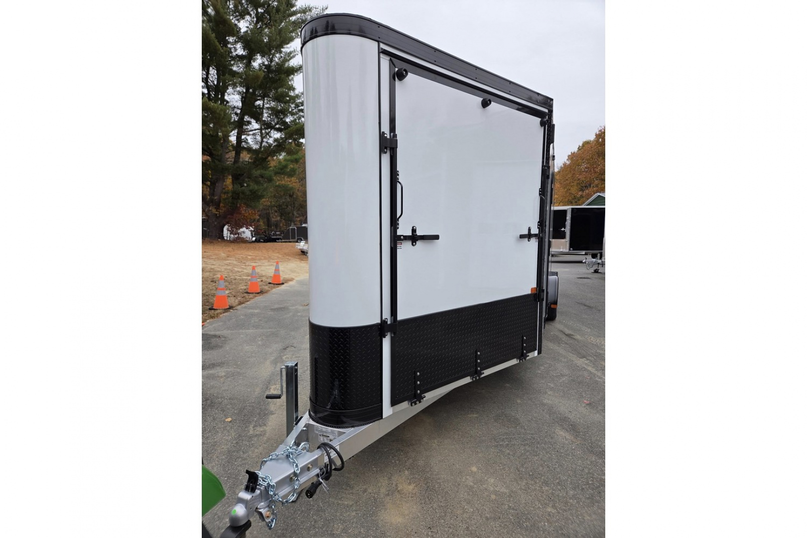 New 2026 Nitro 7.5x22 Xps 4 place aluminum snowmobile trailer extra height will fit sxs utvs Snowmobile Trailer