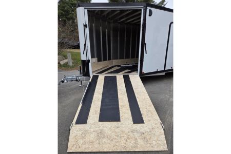 New 2026 Nitro 7.5x22 Xps 4 place aluminum snowmobile trailer extra height will fit sxs utvs Snowmobile Trailer