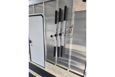 New 2026 Nitro 7.5x22 Xps 4 place aluminum snowmobile trailer extra height will fit sxs utvs Snowmobile Trailer