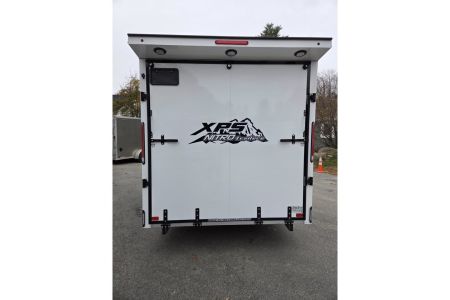 New 2026 Nitro 7.5x22 Xps 4 place aluminum snowmobile trailer extra height will fit sxs utvs Snowmobile Trailer