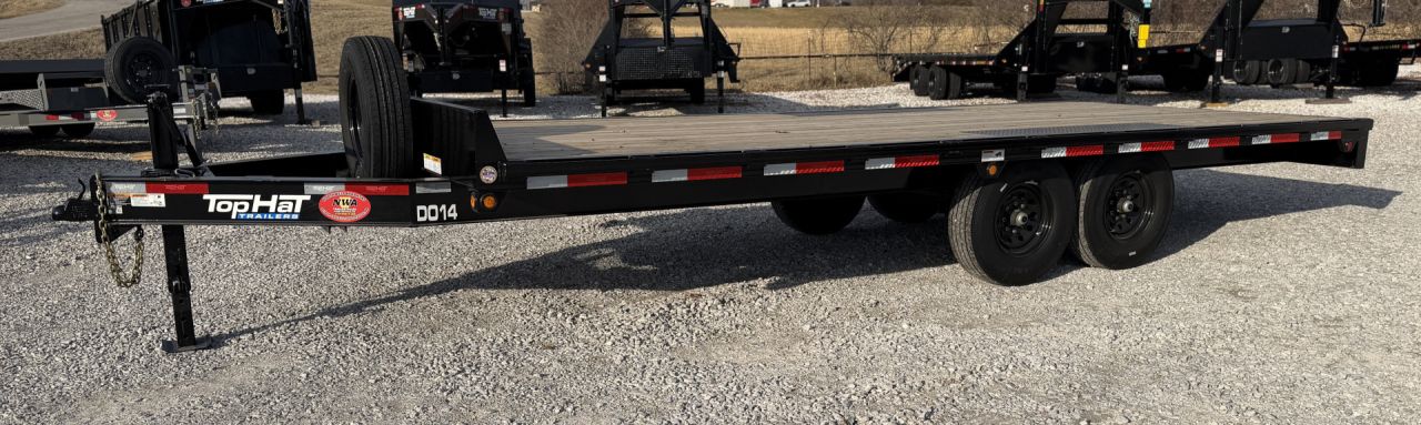 New 2026 Top Hat Trailers Top Hat DO 14K 102"x 20' w/ 14ply Equipment Trailer