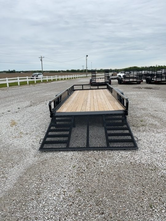 New 2026 Sure-Trac 7 x 20 7K Tube Top Utility Trailer