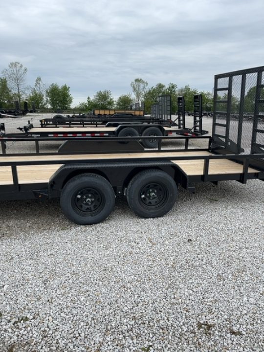 New 2026 Sure-Trac 7 x 20 7K Tube Top Utility Trailer