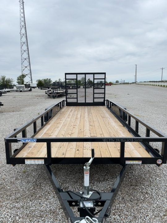 New 2026 Sure-Trac 7 x 20 7K Tube Top Utility Trailer