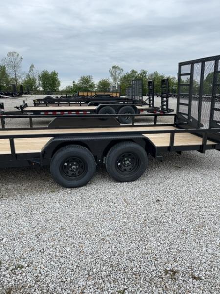 New 2026 Sure-Trac 7 x 20 7K Tube Top Utility Trailer