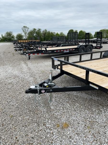 New 2026 Sure-Trac 7 x 20 7K Tube Top Utility Trailer