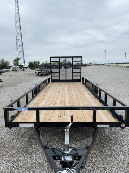 New 2026 Sure-Trac 7 x 20 7K Tube Top Utility Trailer