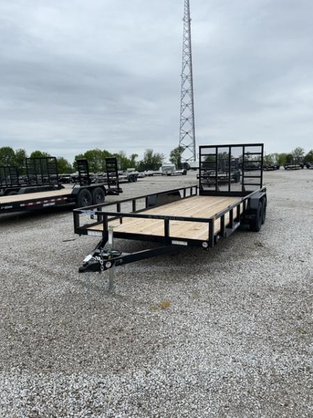 New 2026 Sure-Trac 7 x 20 7K Tube Top Utility Trailer